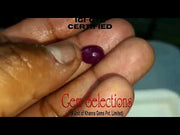 5.52 Ratti Natural New Burma Ruby with Govt. Lab Certificate (5661)